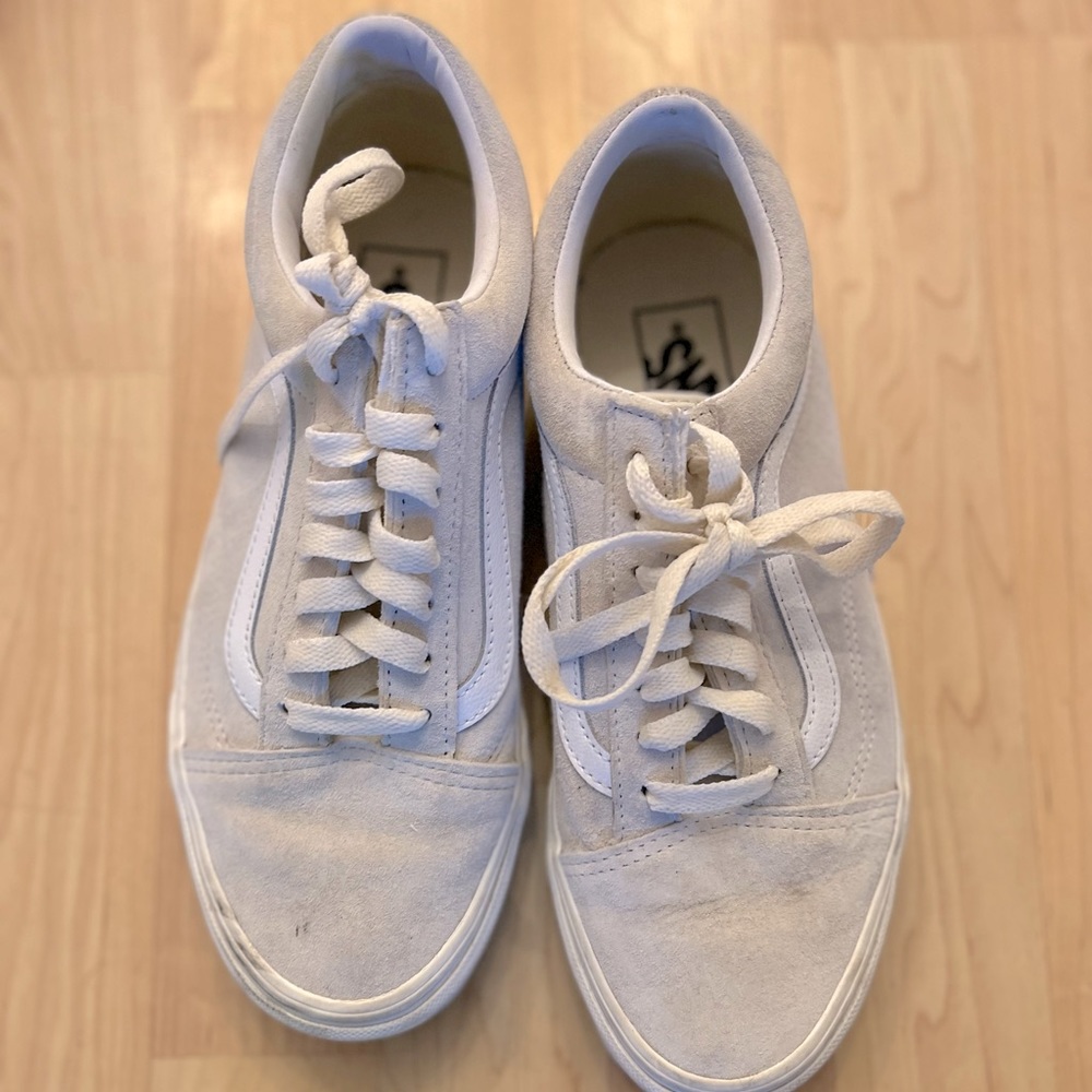 Vans Cream White Women's Sneakers 7.5 38 women’s shoes sk8 white